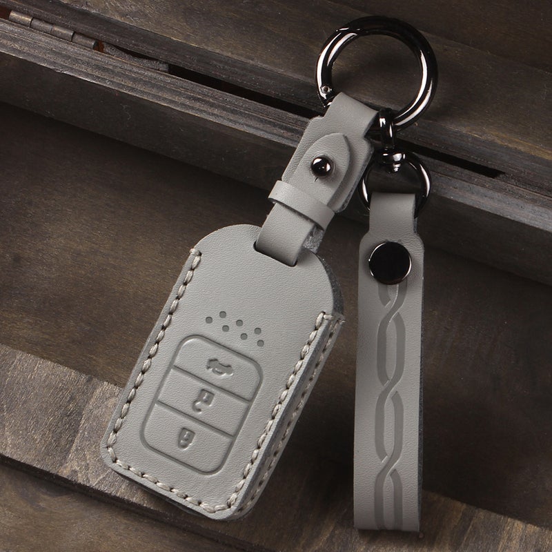 Suitable For Old Honda Lingpai Key Cover Fengfan Fit Odyssey Alison Xiangyu Car Leather Key Bag - Image 2